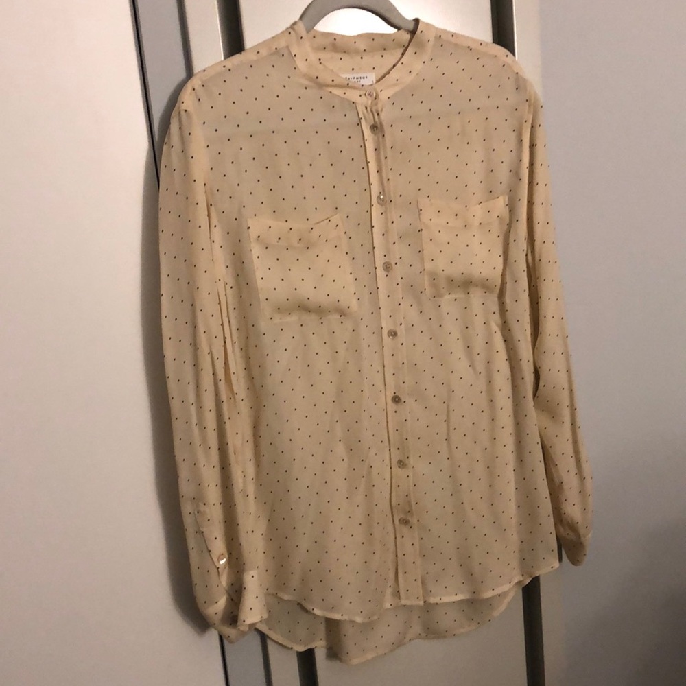 Equipment l Polka Dot oversized silk blouse - NWOT